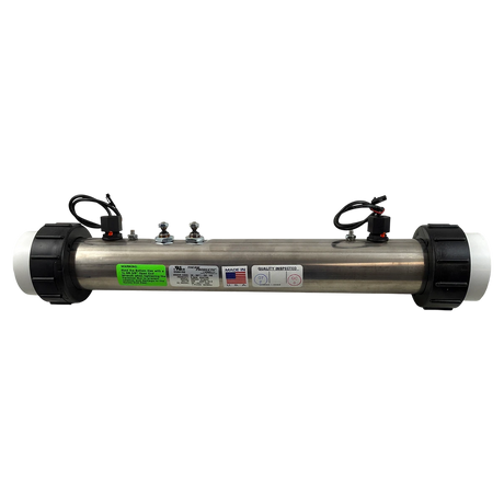 HYDROQUIP WaterPro 6000B Flo-Thru Heater Assembly (26-0071-DS-KS) — side view