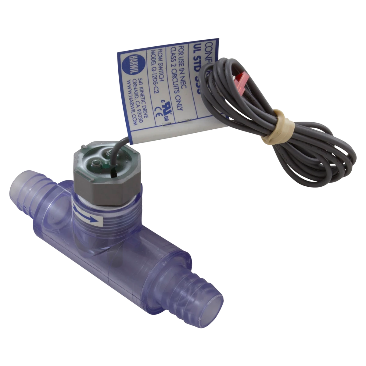 HYDROQUIP 3/4 Barb Tee Flow Switch (34-0221-K)