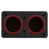 HYDROQUIP Double Barrel Heater Manifold Kit (48-0041-K) — front view