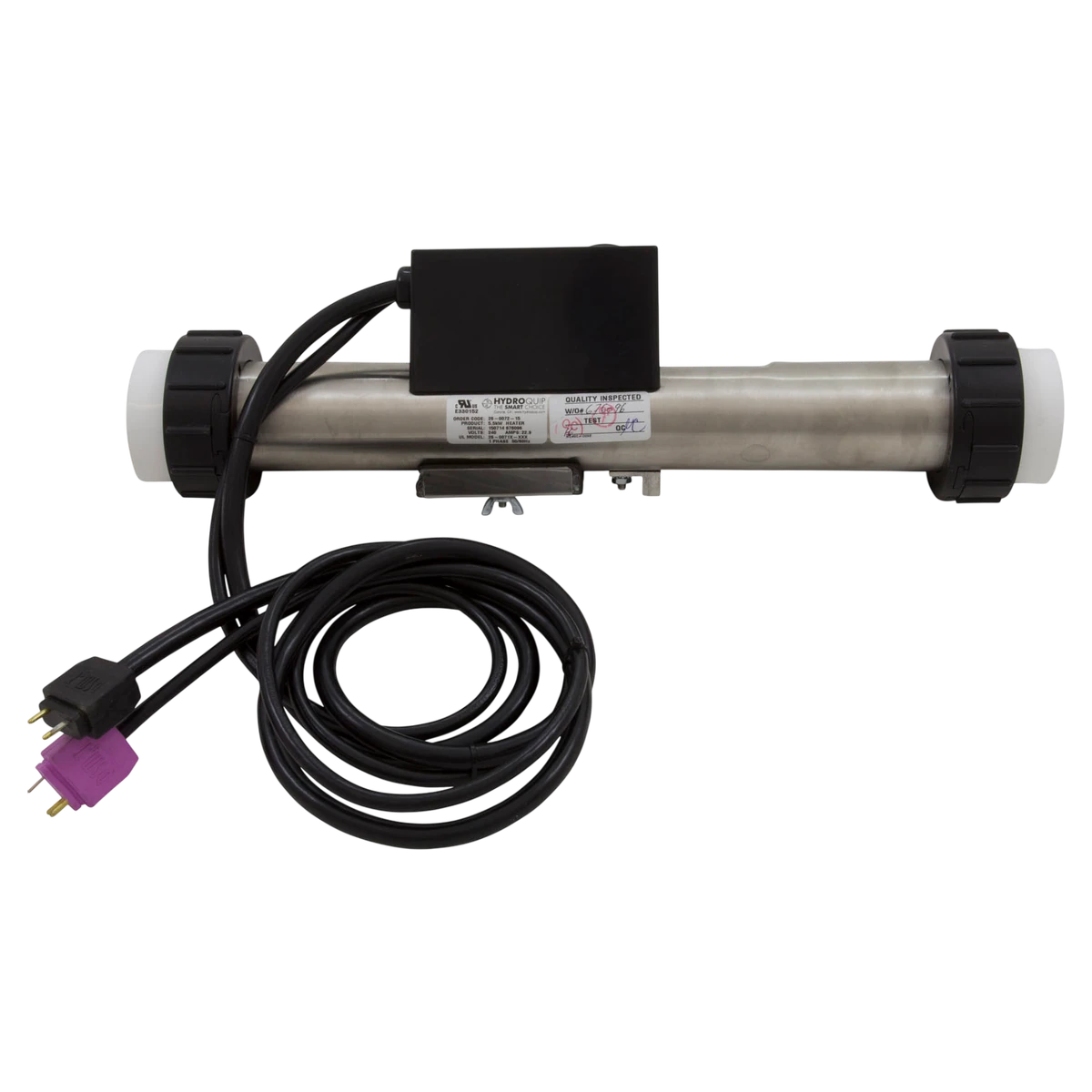 HYDROQUIP FloThru PS Spa Heater (48-PS55) — back view