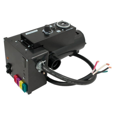 HydroQuip CS500T control device with multiple colored connectors