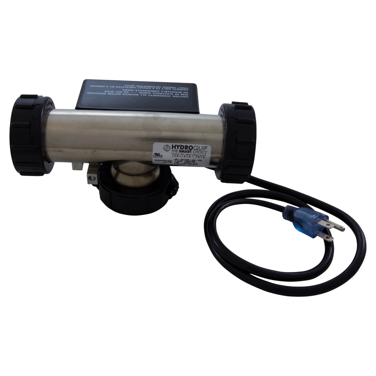 HYDROQUIP Pure Heat T-Style Bath Heater (PH100-10UP) — heater view