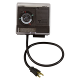 Intermatic P1101 outdoor mechanical plug-in timer with enclosure