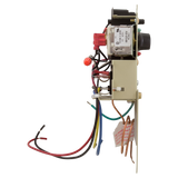 Side view of Intermatic PF1102MT timer with rotary dial and wires