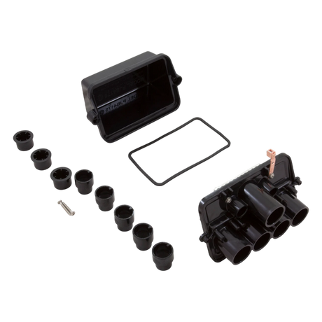 Intermatic PJB4175 four light pool and spa junction box black