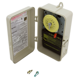 Intermatic T104P3 24-hour mechanical time switch beige enclosure