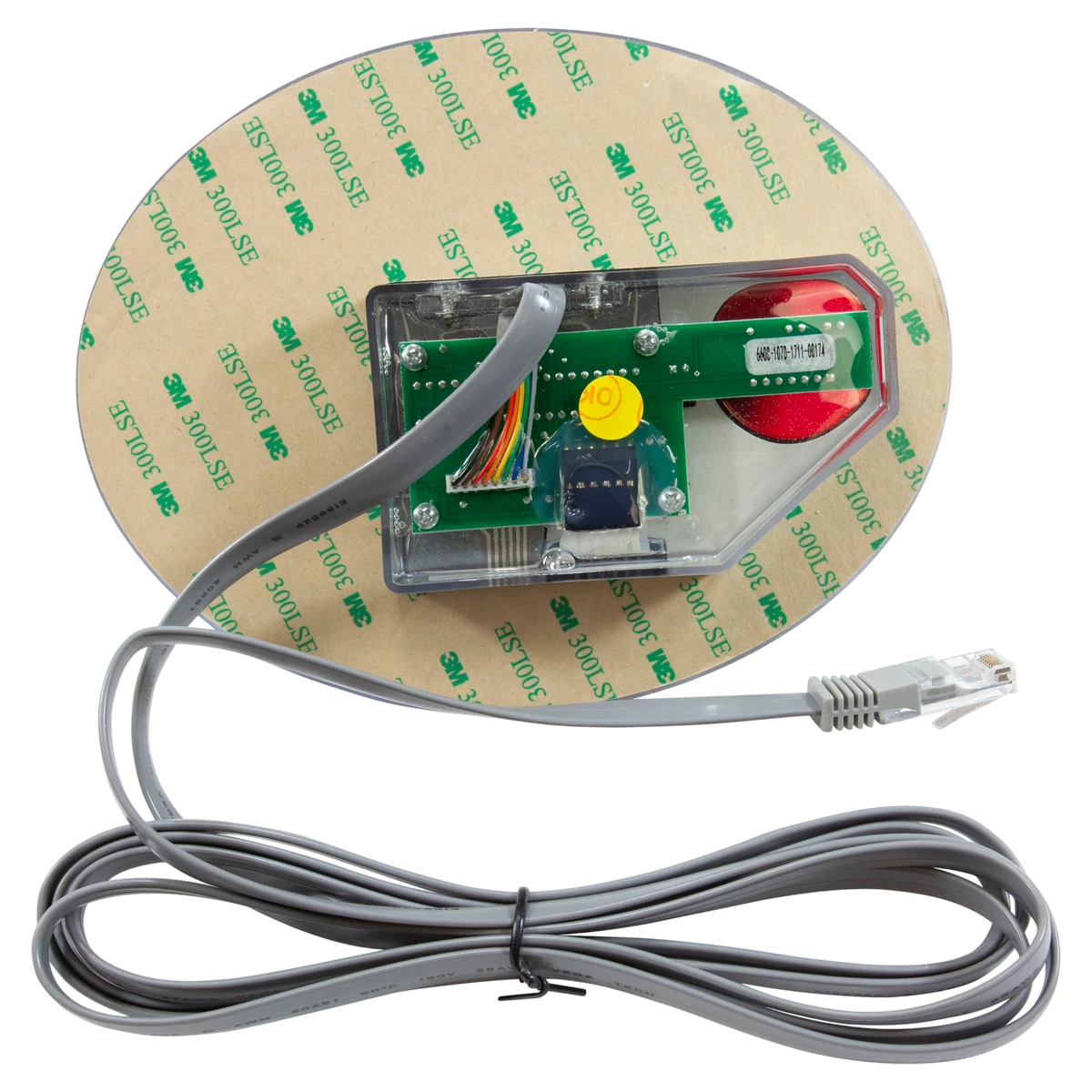 Jacuzzi/Sundance Sweetwater 4-Button Topside Control (6600-550) — reverse view
