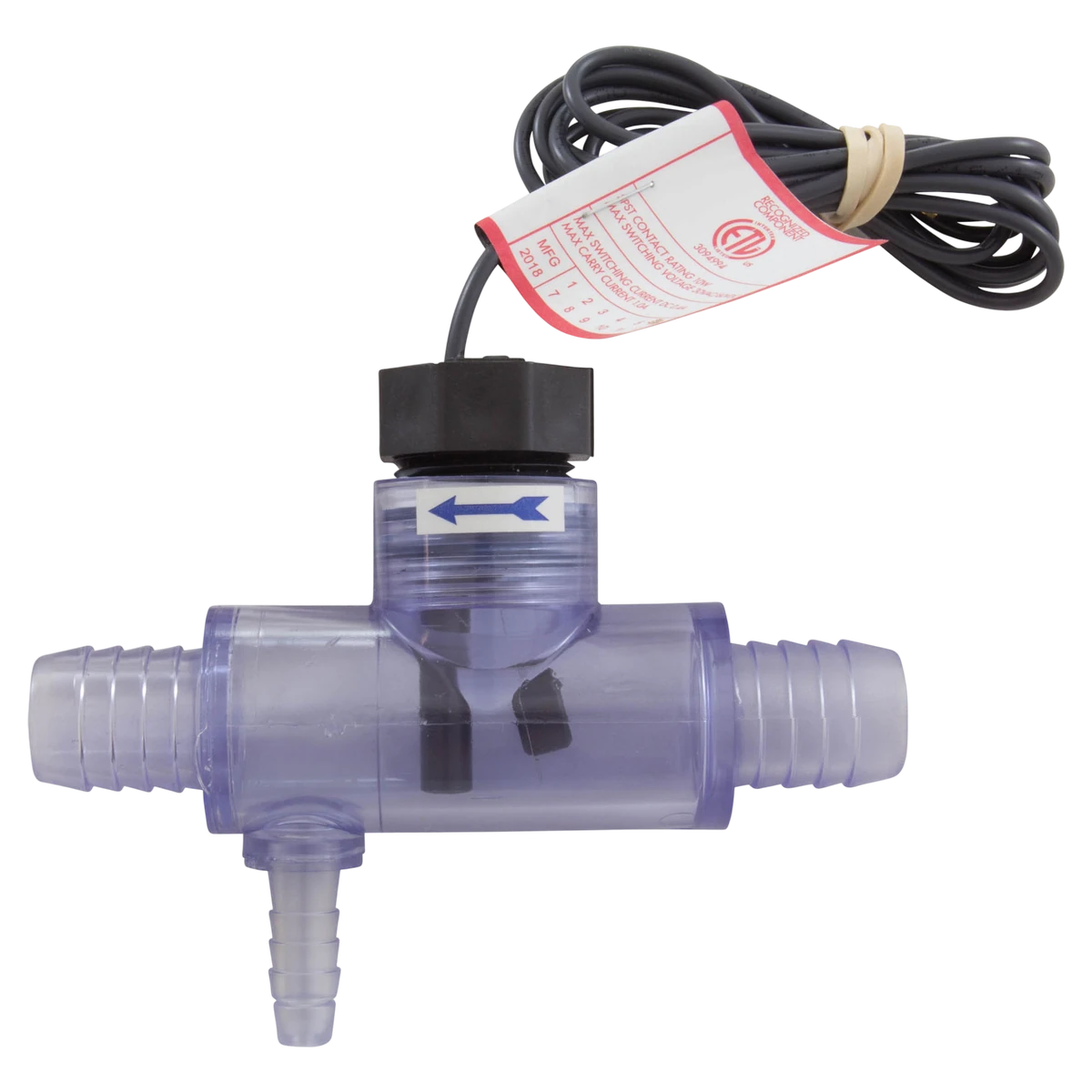 Jacuzzi/Sundance Flow Switch with Tee (Q12DSC2/SUND860) — side 2 view