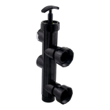 Jandy Pro Series 2 Inch Slide Valve with pre-plumbed union kit for DEL48/DEL60 filters.