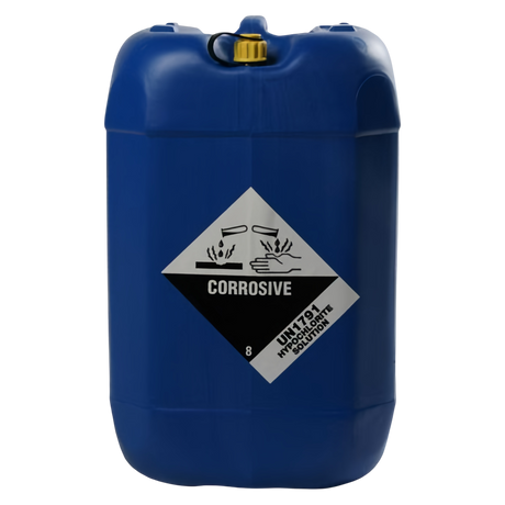 Liquid Chlorine - 12.5% Sodium Hypochlorite Solution