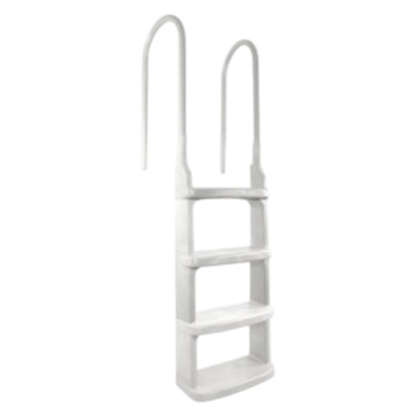 Main Access Easy Incline 200200 white in-pool deck ladder