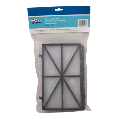 Maytronics Dolphin Fine Filter Panels 4 Pack Replacement