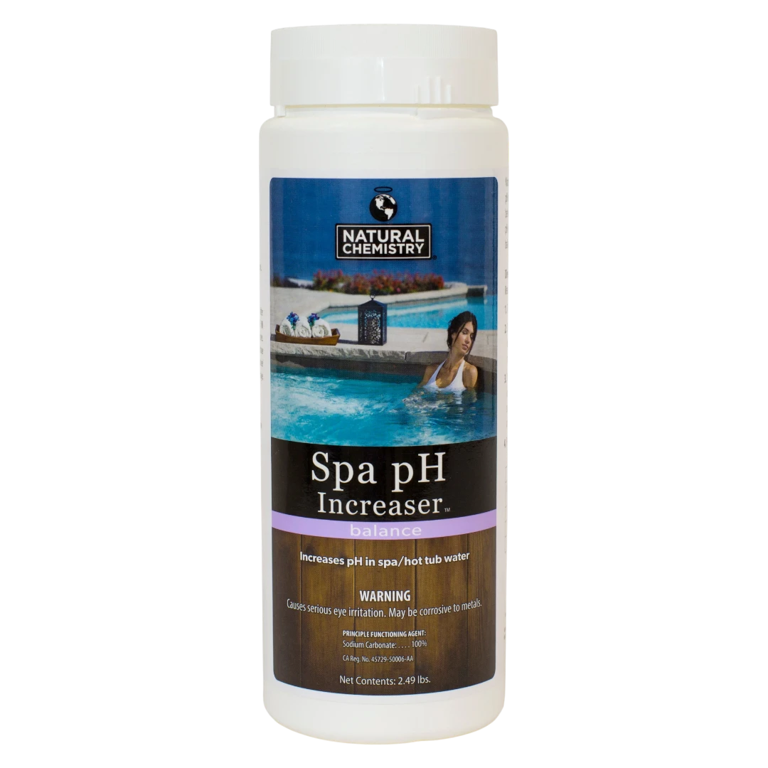 Natural Chemistry Spa pH Increaser granular formula container