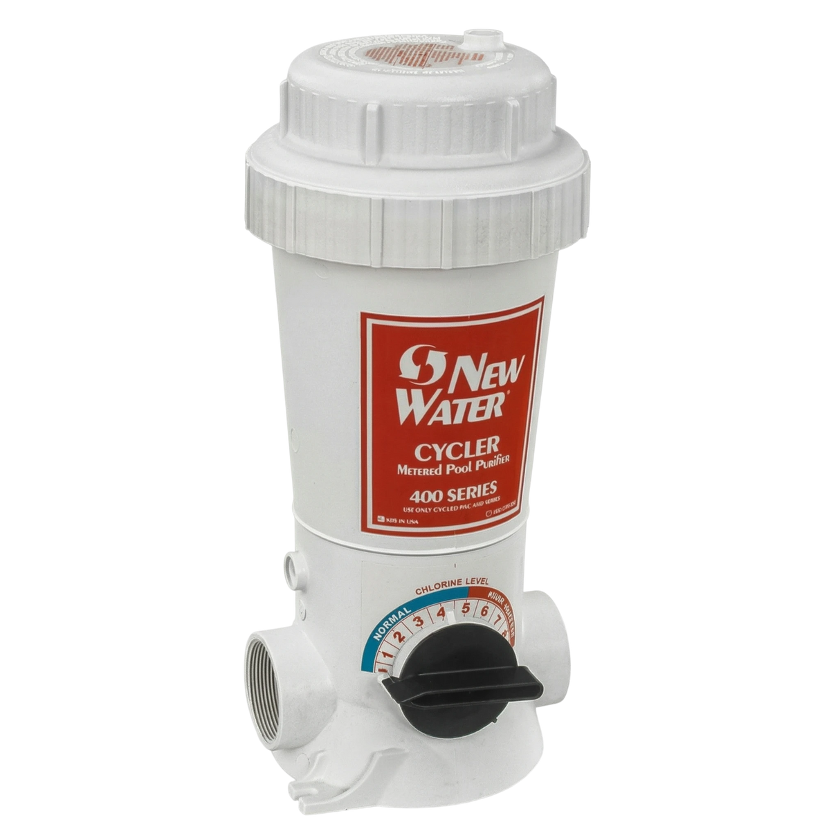 New Water 400 In-Line Chemical Cycler – Automatic Chlorinator for In-Ground Pools