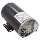 Nidec Motor Corp/US Motors 1.5HP ThruBolt 2-Speed 115V Motor (AGL15FL2CS) — reverse view
