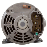 Nidec Motor Corp/US Motors 1.5HP ThruBolt 2-Speed 115V Motor (AGL15FL2CS) — shaft reverse view