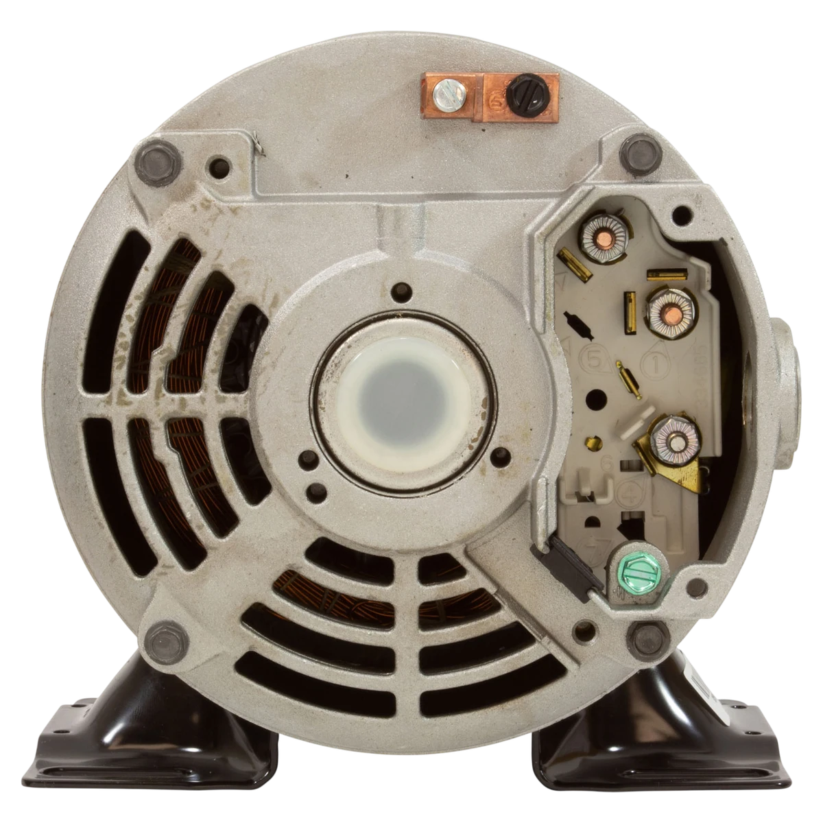 Nidec Motor Corp/US Motors 0.5HP 115V 1-Speed 48Y Pool Motor (AGL50FL1) — shaft reverse view