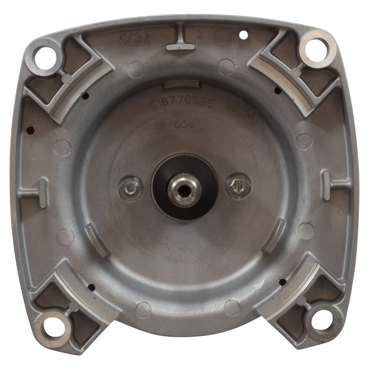 Nidec Motor Corp/US Motors 0.75HP SQFL 48Y Pump Motor (ASQ125) — shaft view