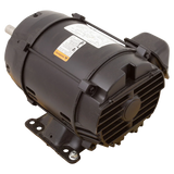 Nidec Motor Corp/US Motors EQ Series 7.5 HP 3-Phase Motor (EEQK750) — reverse view