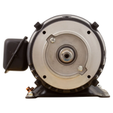 Nidec Motor Corp/US Motors EQ Series 7.5 HP 3-Phase Motor (EEQK750) — shaft view
