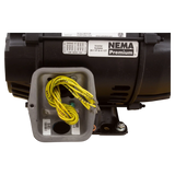 Nidec Motor Corp/US Motors EQ Series 7.5 HP 3-Phase Motor (EEQK750) — wiring view