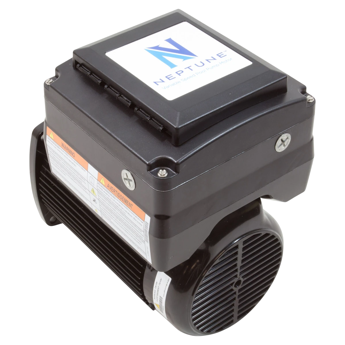 Nidec Motor Corp/US Motors Neptune 2.25 THP SQFL Motor (NPTQ225) — reverse view