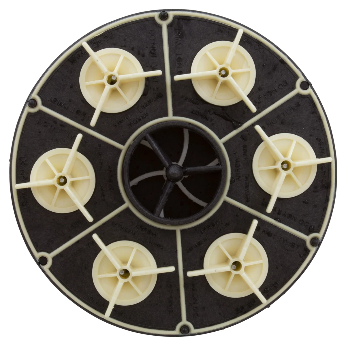 Paramount Leisure Industries 6-Port Water Valve Module (004-302-4408-00) — bottom view