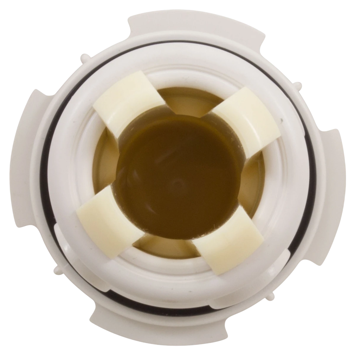 Paramount Leisure Industries PV3 Pop-Up Nozzle w/ Caps (004-627-5060-01) — bottom view