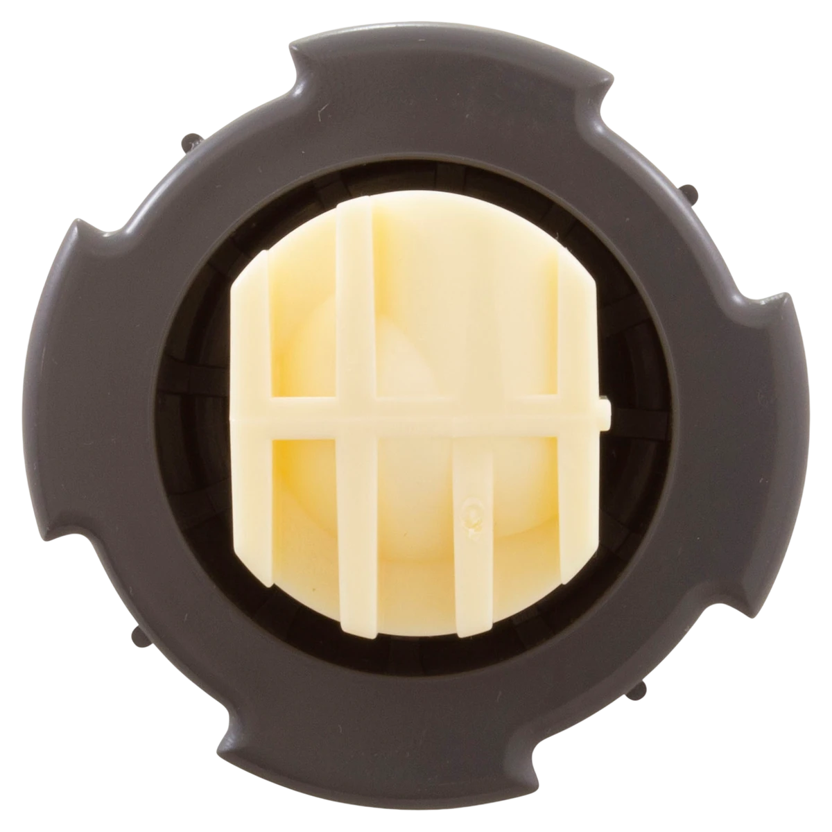 Paramount Leisure Industries PV3 Cleaning Head w/ Caps (004-627-5060-02) — top view