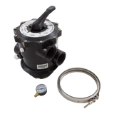 Pentair 261185 2-inch 6-way clamp style multiport valve for pool filters