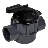 Pentair 263038 2-Way PVC Diverter Valve 1.5 inch x 2 inch