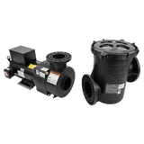 Pentair EQ Series Commercial Pump with Strainer (340032) — components view