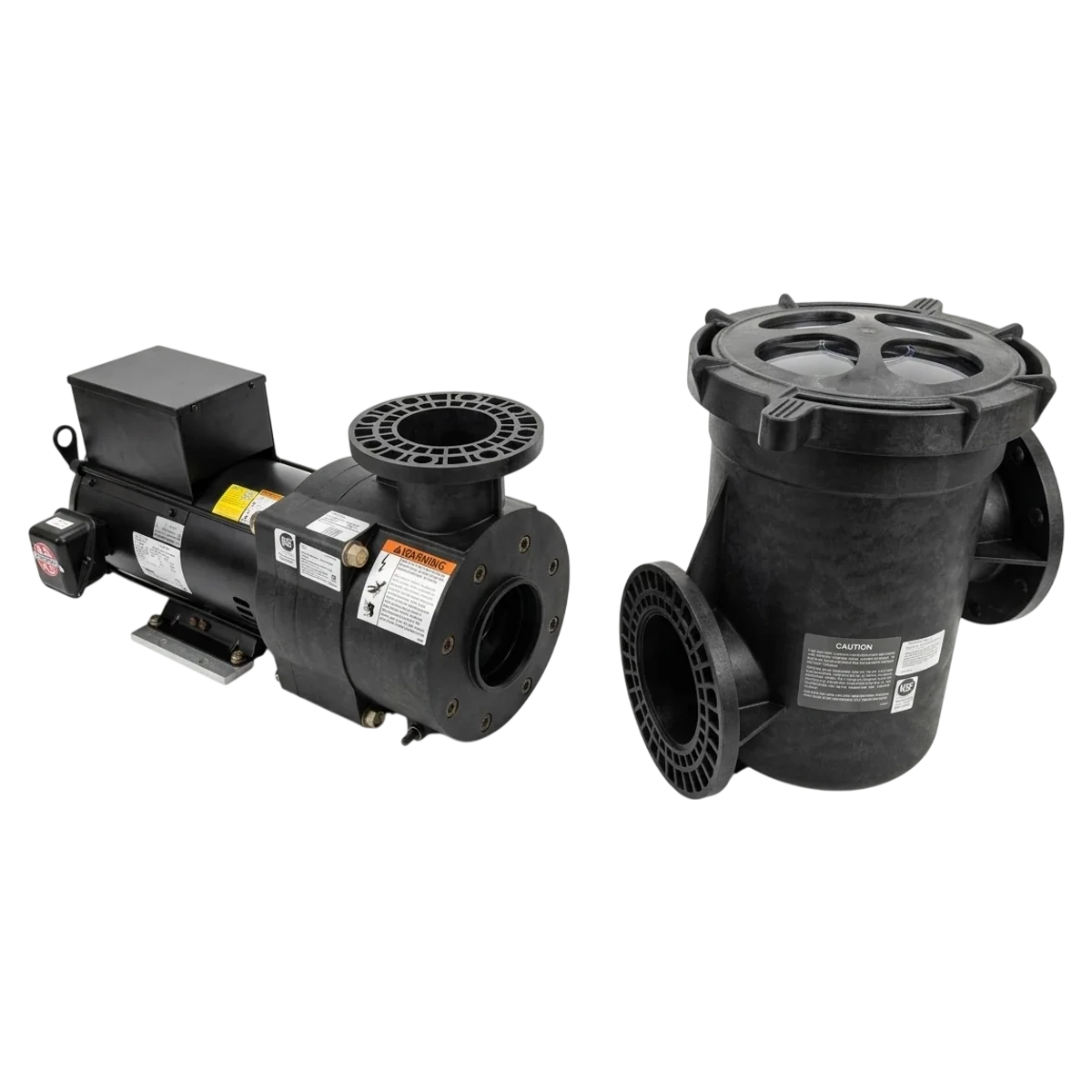 Pentair EQ Series Commercial 10 HP Pump (340606) — components view