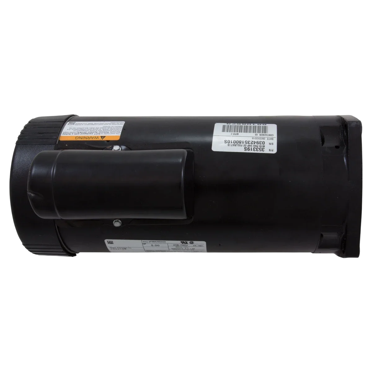 Pentair Max-E-Pro XF Pump Motor 5HP (353319S) — top view