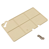 Pentair MasterTemp Junction Box Cover Kit (42002-0041Z) — reverse view