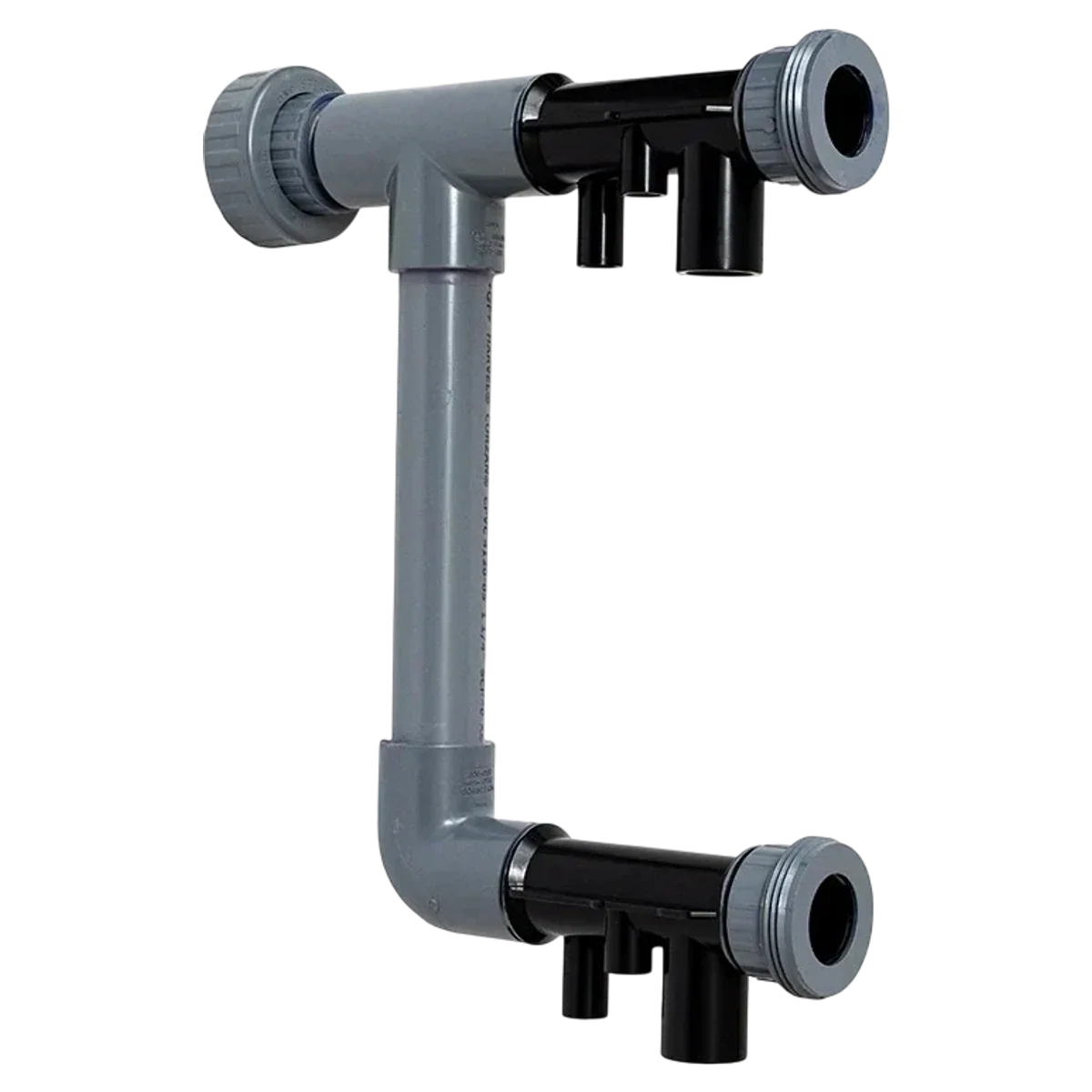 Pentair ETi 400 Outlet Plumbing Assembly (475614) — front view