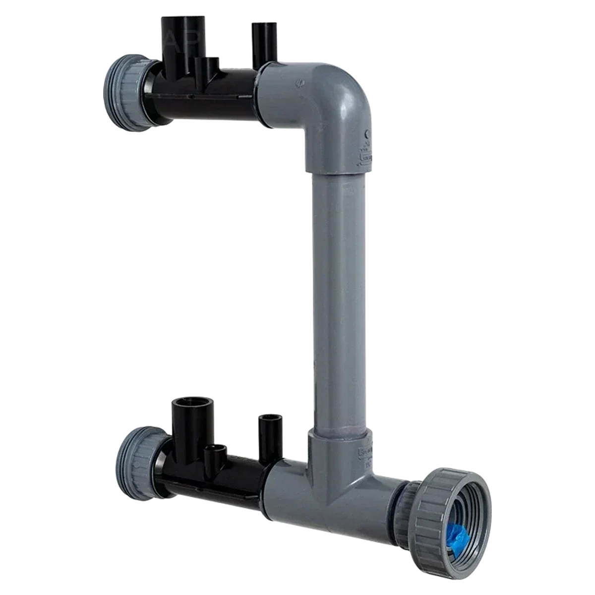Pentair ETi 400 Outlet Plumbing Assembly (475614) — reverse view
