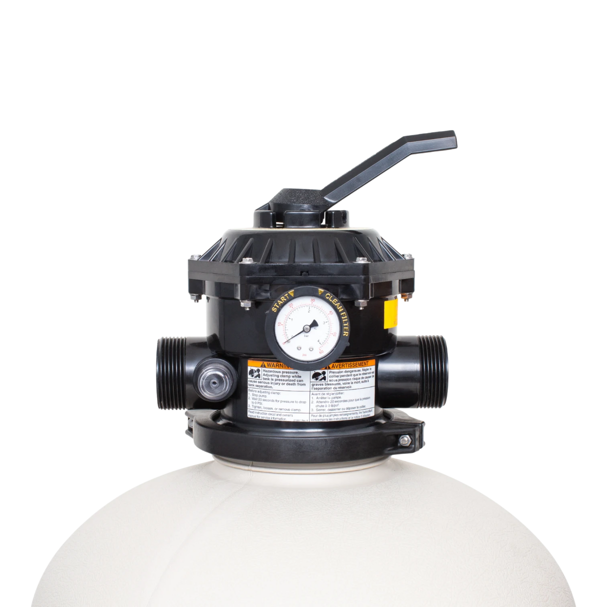 Pentair SD80 Sand Dollar Filter, Top Mount Multiport Valve, EC-145333 - EZ Pools