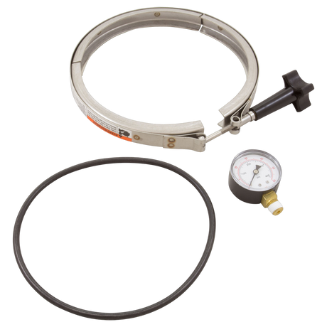 WC119-87 Pentair clamp assembly kit with O-ring and pressure gauge