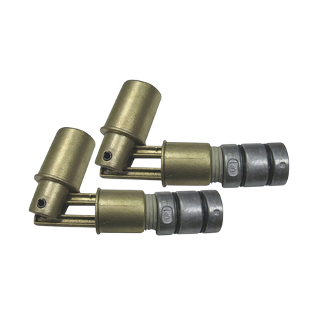 Perma-Cast Johnny Ladder Hinge Set in Bronze for 1.9 inch pool ladder rails