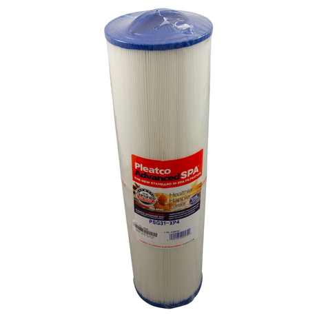 Pleatco 31 sq ft Spa Filter Cartridge (PSG31-XP4) — product label