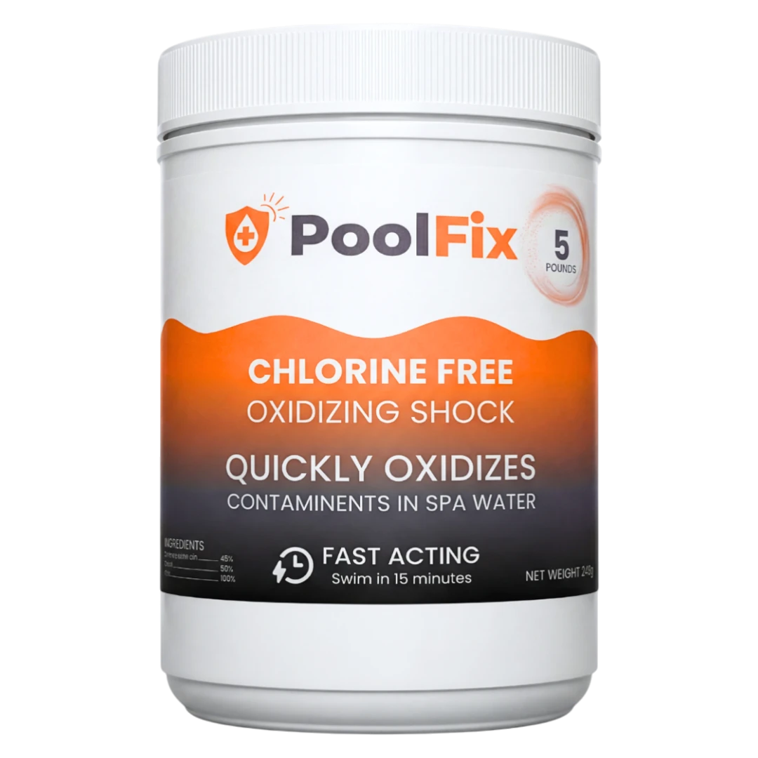 PoolFix Non-Chlorine Spa Shock (MPS Oxidizer) – Clears Hot Tub Water Fast