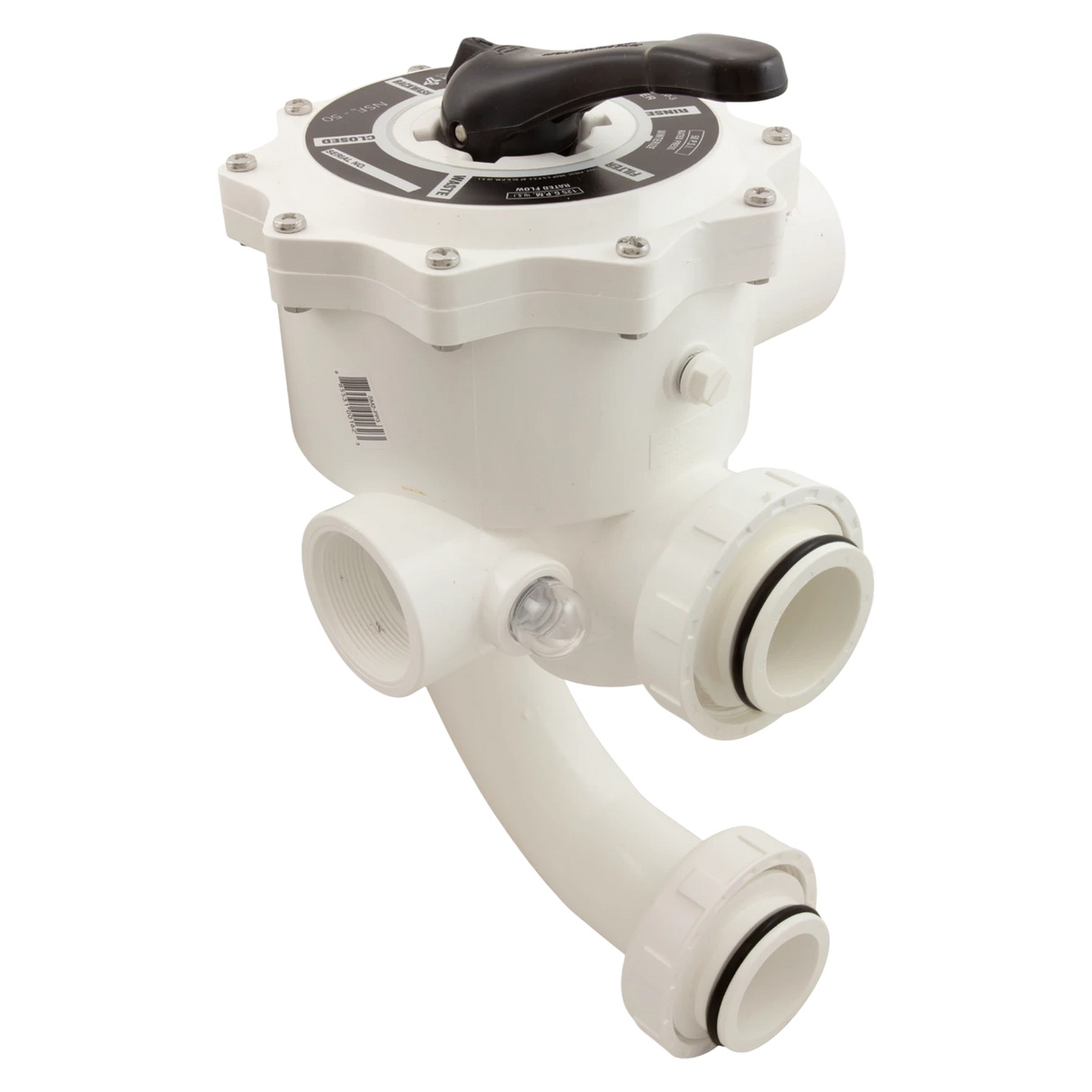Praher SM2-PP3 2 inch side mount multiport valve for pools