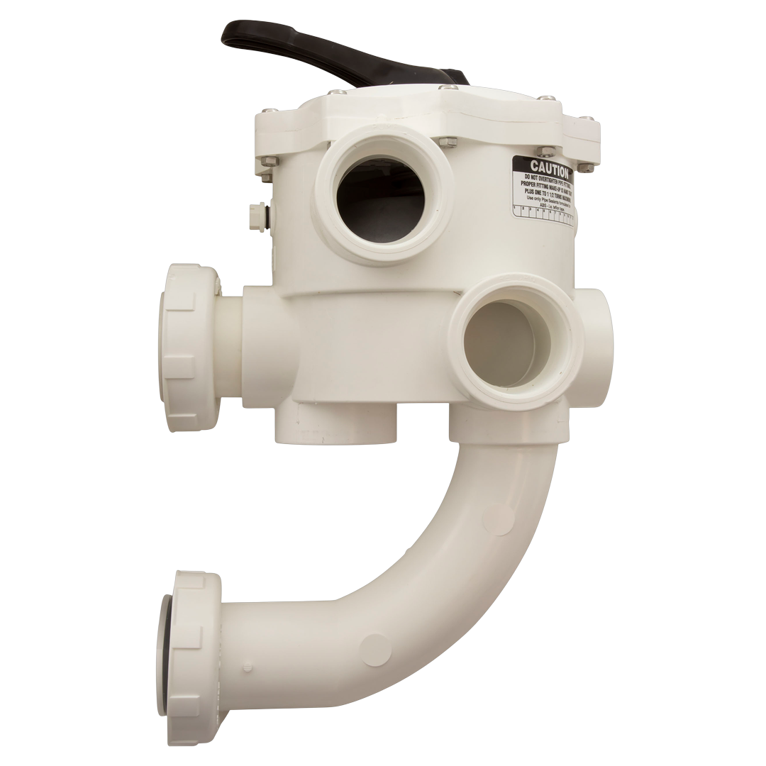 Pump / Return Connection Side - Praher SM2-PP3 Multiport Valve