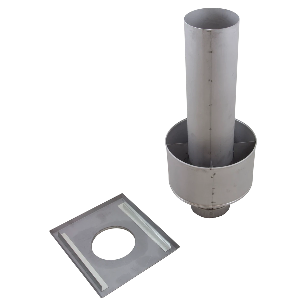 Raypak D-10 Indoor Drafthood Stack Top (009838) — reverse view