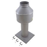 Raypak D-10 Indoor Drafthood Stack Top (009838)