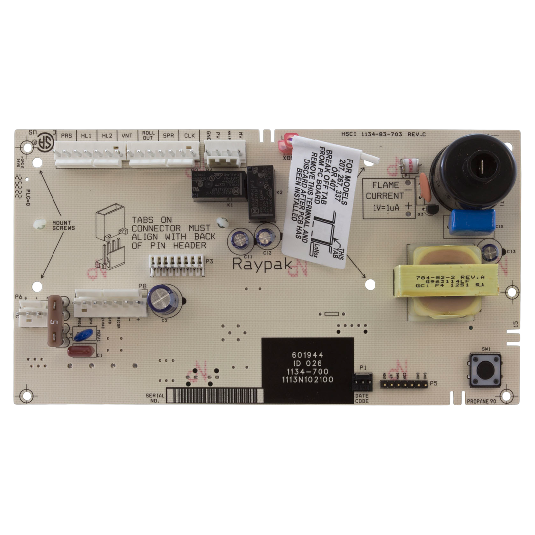 Raypak 013464F PC board control replacement kit