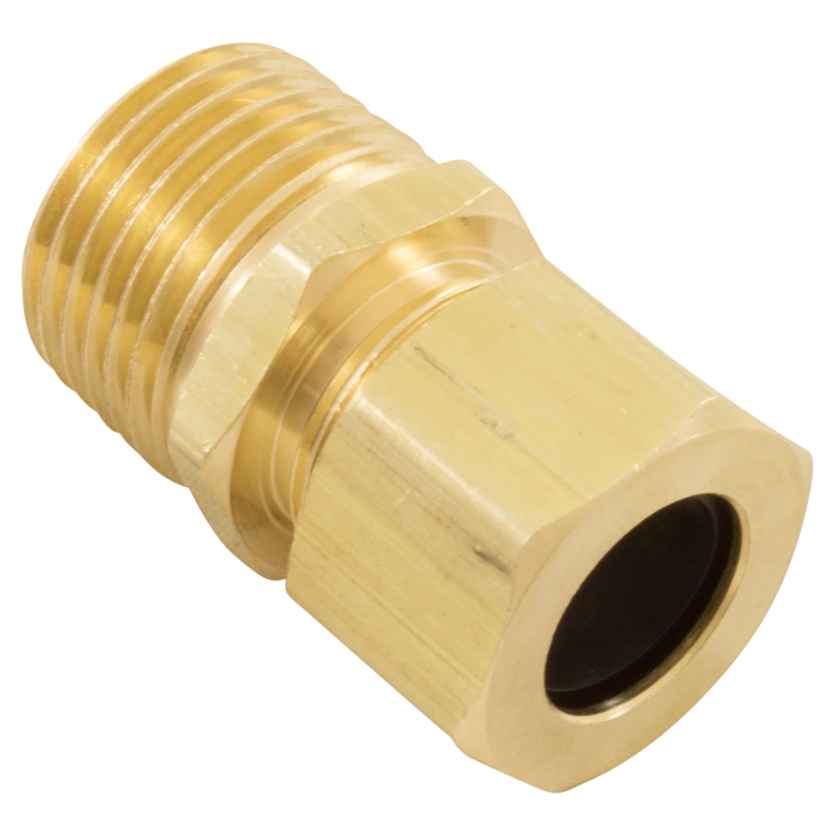 Rola-Chem Brass Injection Fitting (527158) — assembled