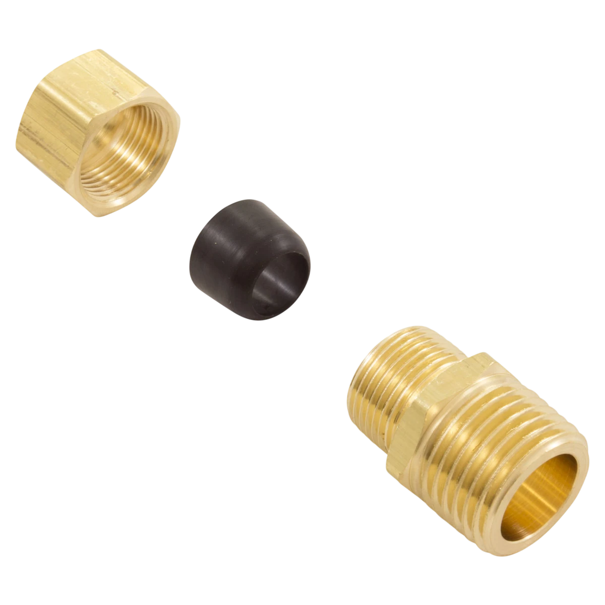 Rola-Chem Brass Injection Fitting (527158) — reverse view