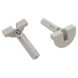 Set of 2 Hayward SharkVAC Roller Wheel Shaft - RCX97507PAK2